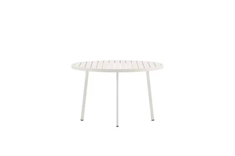 Runt matbord Giardini 120 cm Utomhus - Beige - Utemöbler - Trädgårdsbord & Utebord - Matbord ute