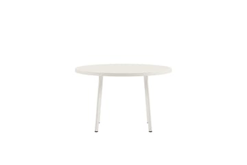 Runt matbord Giardini 120 cm Utomhus - Beige - Utemöbler - Trädgårdsbord & Utebord - Matbord ute