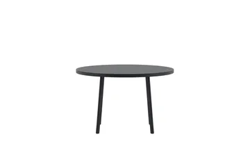 Runt matbord Giardini 120 cm Utomhus - Svart - Utemöbler - Trädgårdsbord & Utebord - Matbord ute