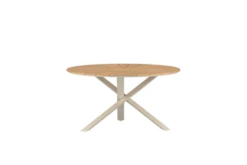 Runt matbord Mexico 140 cm Utomhus - Natur - Utemöbler - Trädgårdsbord & Utebord - Matbord ute