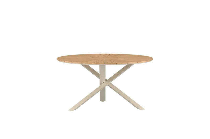 Runt matbord Mexico 140 cm Utomhus - Natur - Utemöbler - Trädgårdsbord & Utebord - Matbord ute