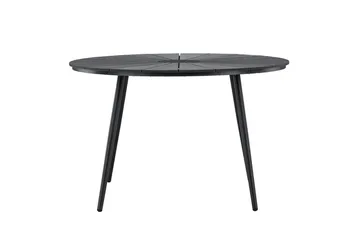 San Vito Matbord Utomhus 120 cm - Svart - Utemöbler - Trädgårdsbord & Utebord - Matbord ute