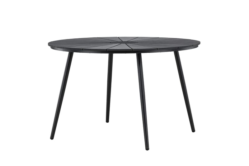 San Vito Matbord Utomhus 120 cm - Svart - Utemöbler - Trädgårdsbord & Utebord - Matbord ute