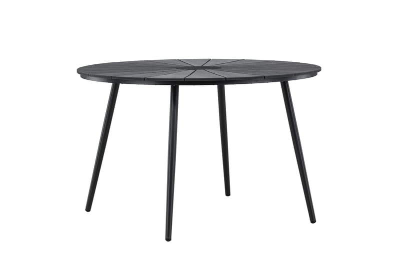San Vito Matbord Utomhus 120 cm - Svart - Utemöbler - Trädgårdsbord & Utebord - Matbord ute