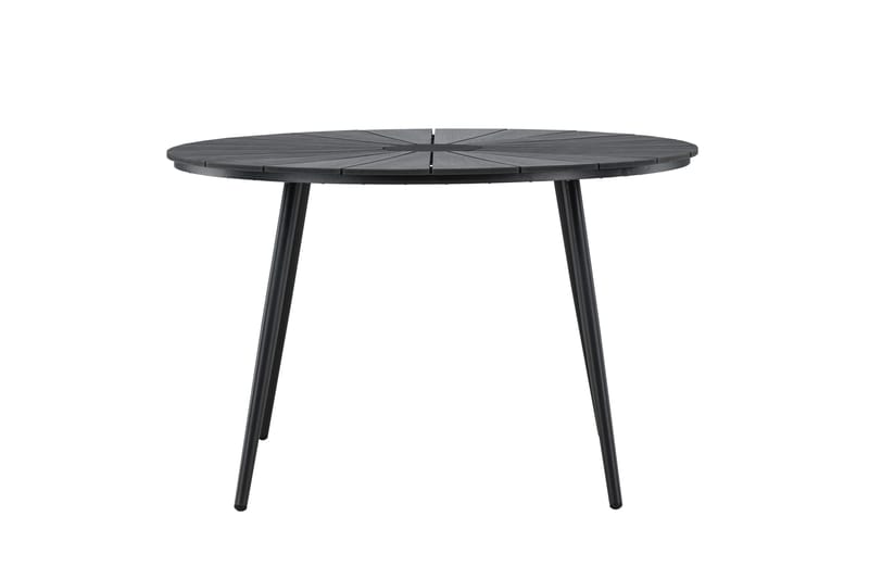 San Vito Matbord Utomhus 120 cm - Svart - Utemöbler - Trädgårdsbord & Utebord - Matbord ute