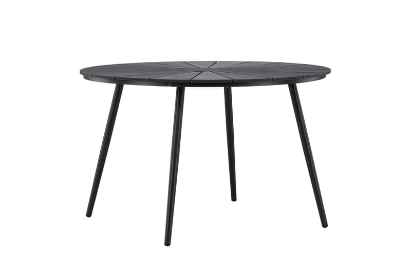 San Vito Matbord Utomhus 120 cm - Svart - Utemöbler - Trädgårdsbord & Utebord - Matbord ute