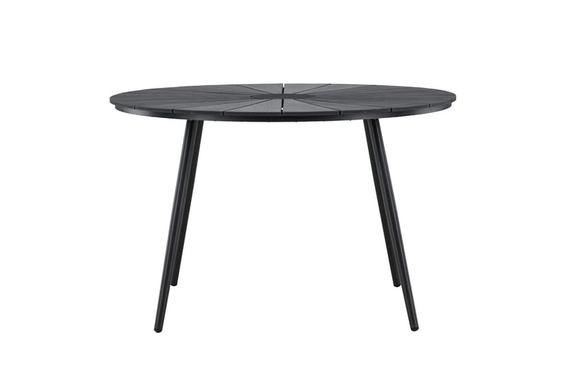 San Vito Matbord Utomhus 120 cm - Svart - Utemöbler - Trädgårdsbord & Utebord - Matbord ute