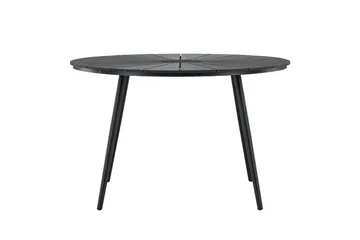 San Vito Matbord Utomhus 120 cm - Svart - Utemöbler - Trädgårdsbord & Utebord - Matbord ute