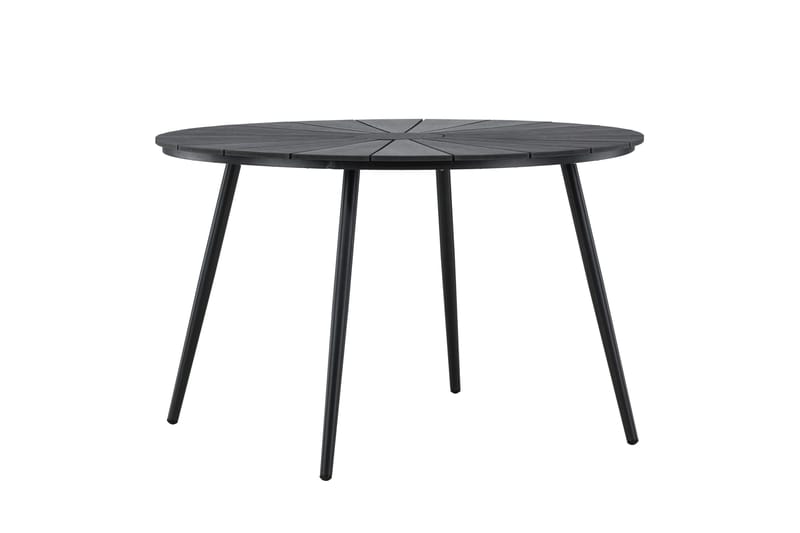 San Vito Matbord Utomhus 120 cm - Svart - Utemöbler - Trädgårdsbord & Utebord - Matbord ute