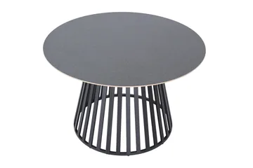 Sensi Runt Matbord utomhus 120 cm i metall - Svart - Utemöbler - Trädgårdsbord & Utebord - Matbord ute