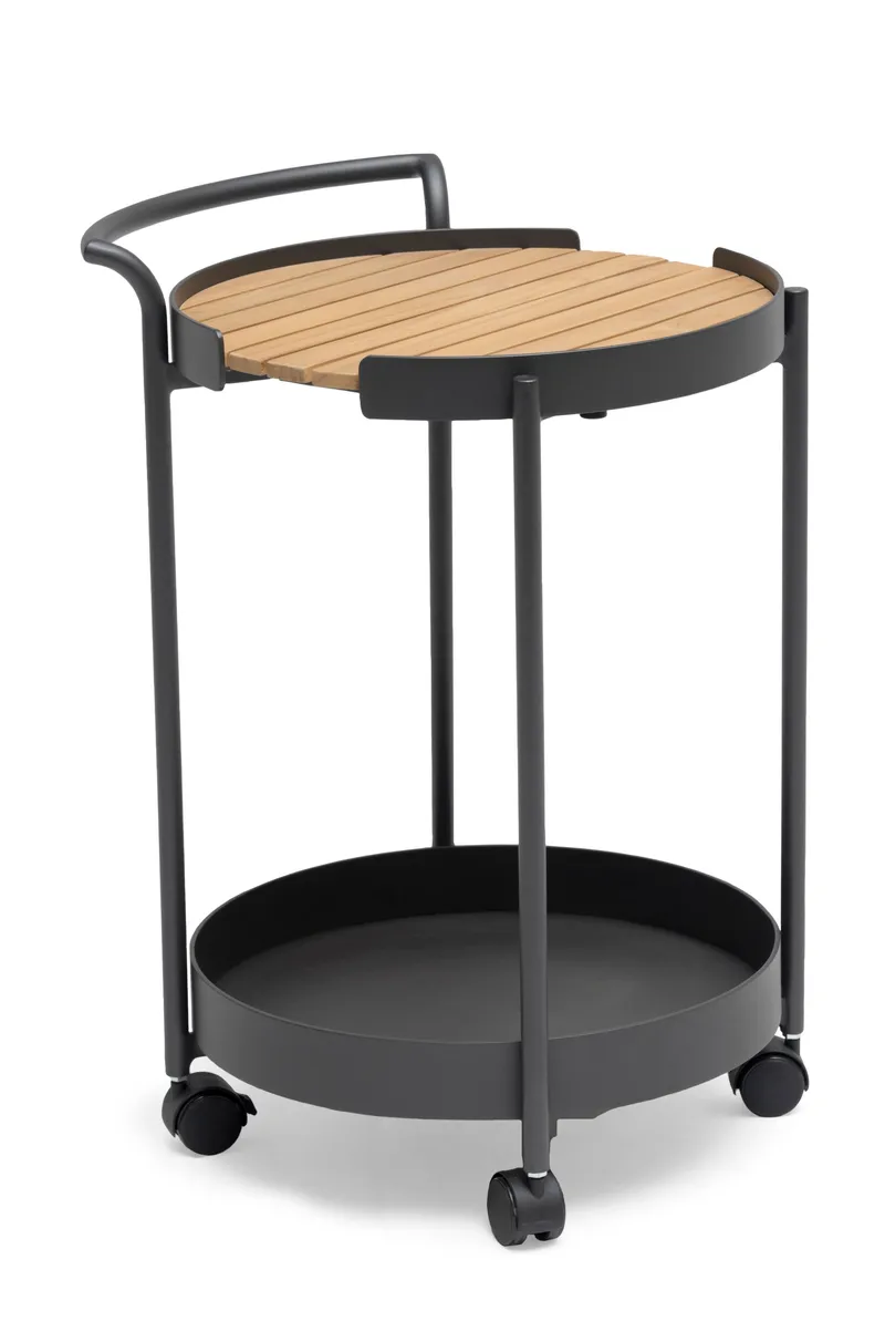 Serveringsvagn Hillerstorp Lindeby, Mörkgrå