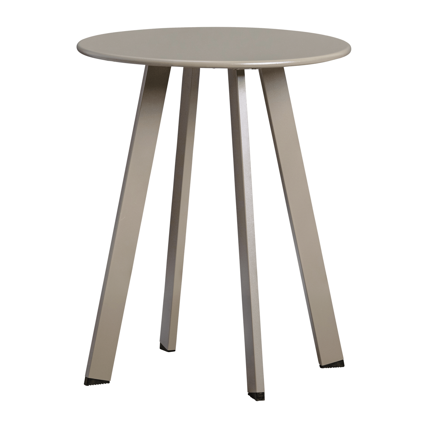 sidobord fer 49 cm rund utomhus - sand