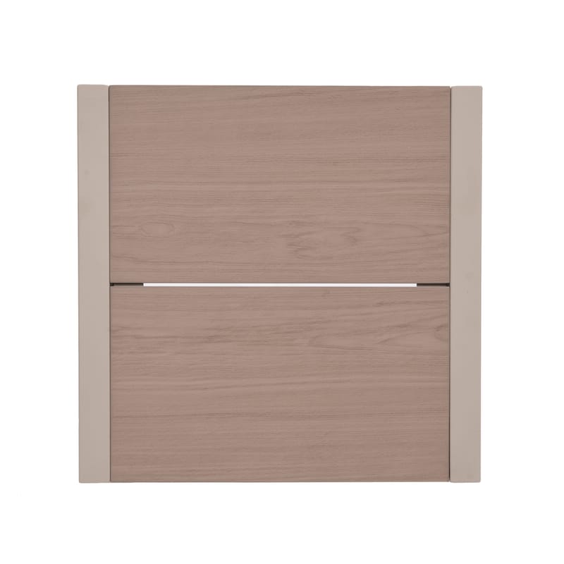 Sidobord för utomhusbruk Urbanite 50*50 cm - Ljusgrå - Utemöbler - Trädgårdsbord & Utebord - Sidobord utomhus