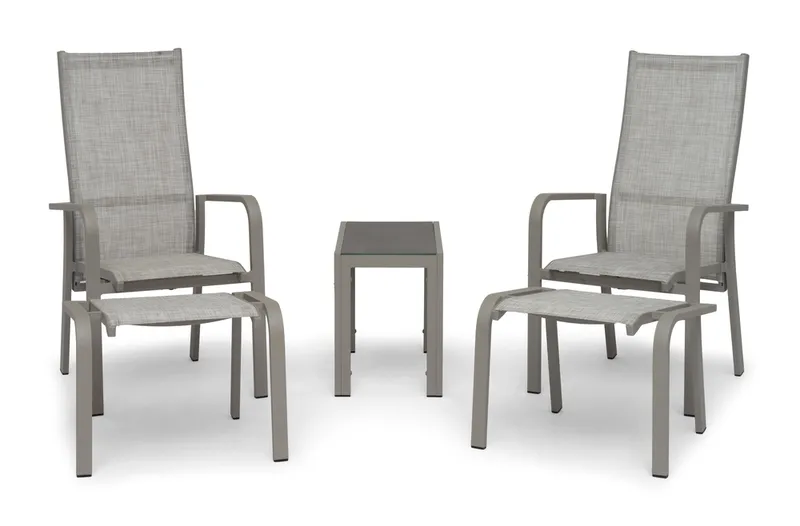 Sidobord Hillerstorp Hånger 60x35x47 cm - Sand - Utemöbler - Trädgårdsbord & Utebord - Sidobord utomhus