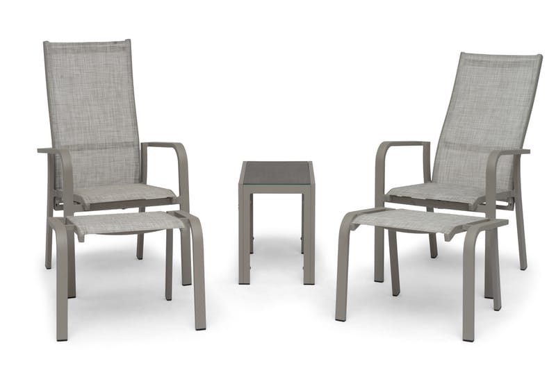 Sidobord Hillerstorp Hånger 60x35x47 cm - Sand - Utemöbler - Trädgårdsbord & Utebord - Sidobord utomhus