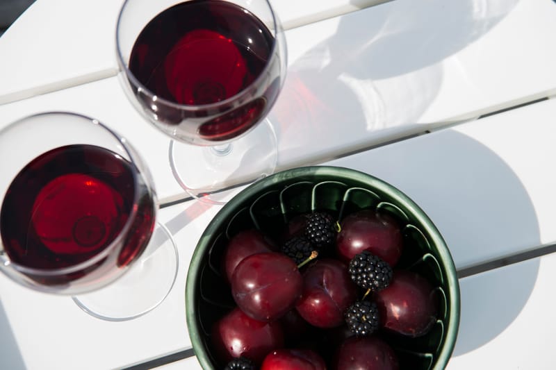 Sidobord Hillerstorp Tennessee Ø50 cm - Vit - Utemöbler - Trädgårdsbord & Utebord - Sidobord utomhus