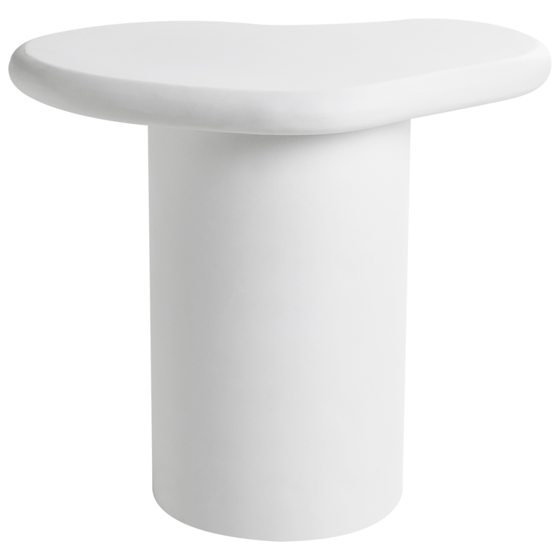 Sidobord utomhus Arsoli 43x58 cm - Vit - Utemöbler - Trädgårdsbord & Utebord - Sidobord utomhus