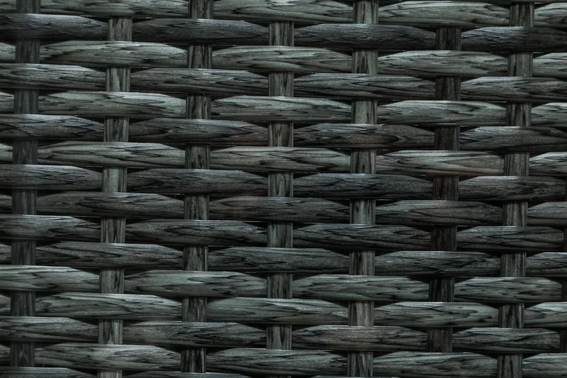 Bahamas Loungebord och Soffbord Utomhus 100 cm Konstrotting Glas - Grå - Utemöbler - Trädgårdsbord & Utebord - Sidobord utomhus