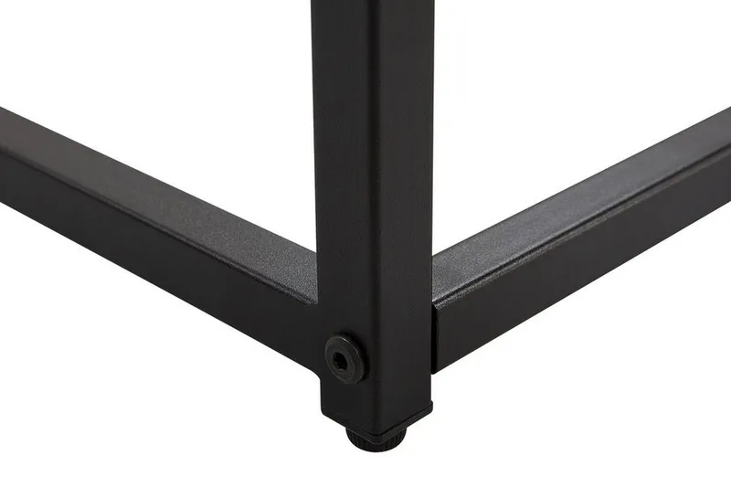 Barreras Avlastningsbord Utomhus och Sidobord Utomhus 80 cm Trä - Brunt/Svart - Utemöbler - Trädgårdsbord & Utebord - Sidobord utomhus