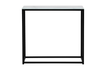 BELTON  Avlastningsbord Utomhus Marmoreffekt Vit