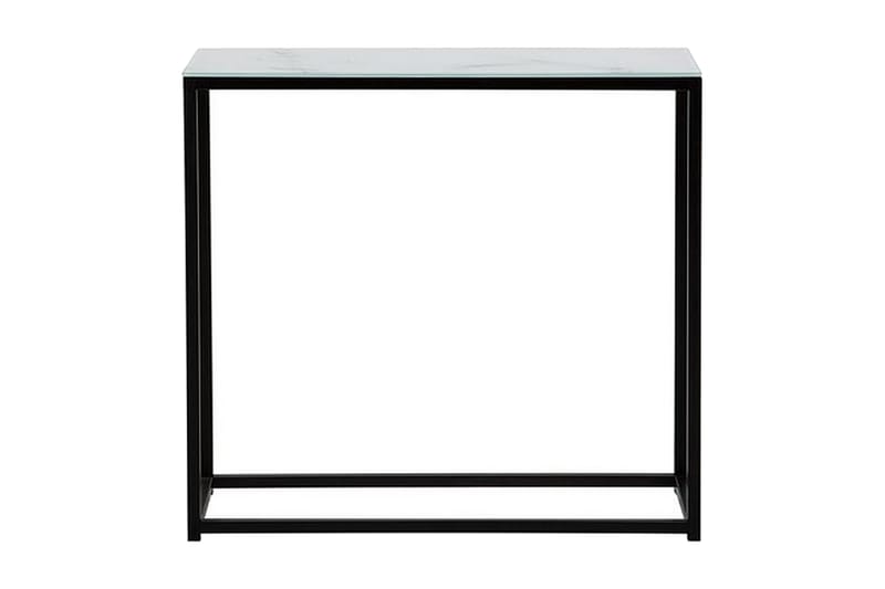 BELTON  Avlastningsbord Utomhus Marmoreffekt Vit