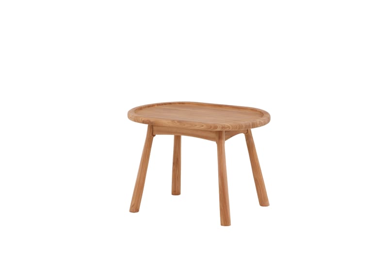 Bohol Sidobord Utomhus 60 cm - Brun - Utemöbler - Trädgårdsbord & Utebord - Sidobord utomhus