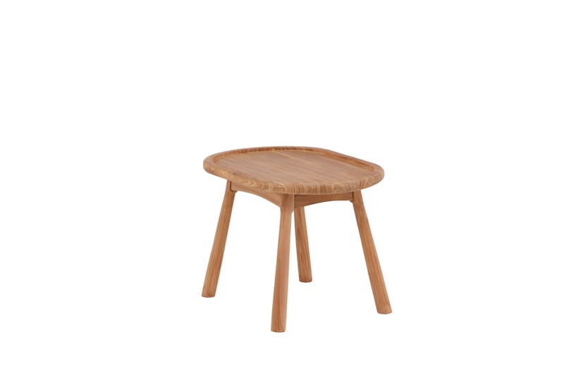 Bohol Sidobord Utomhus 60 cm - Brun - Utemöbler - Trädgårdsbord & Utebord - Sidobord utomhus