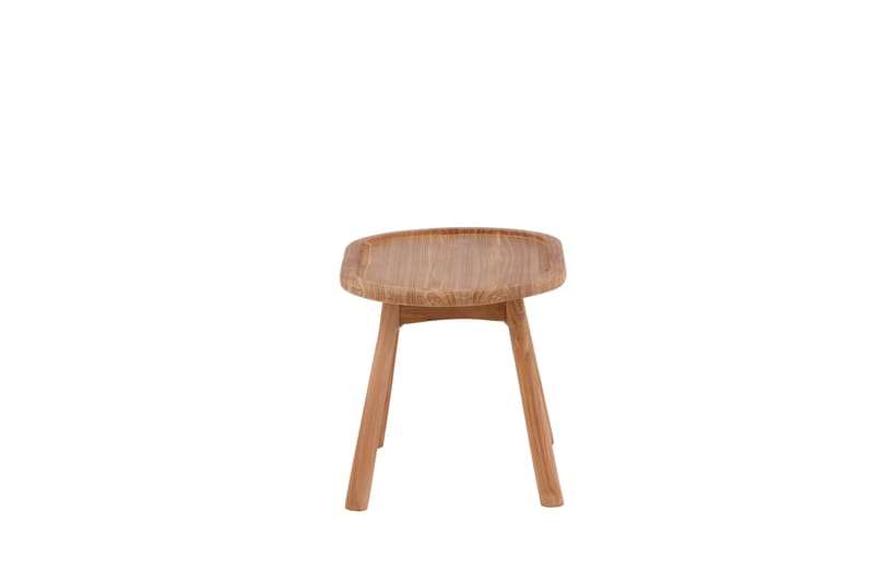 Bohol Sidobord Utomhus 60 cm - Brun - Utemöbler - Trädgårdsbord & Utebord - Sidobord utomhus
