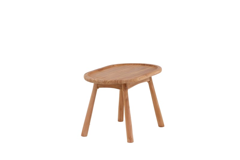 Bohol Sidobord Utomhus 60 cm - Brun - Utemöbler - Trädgårdsbord & Utebord - Sidobord utomhus
