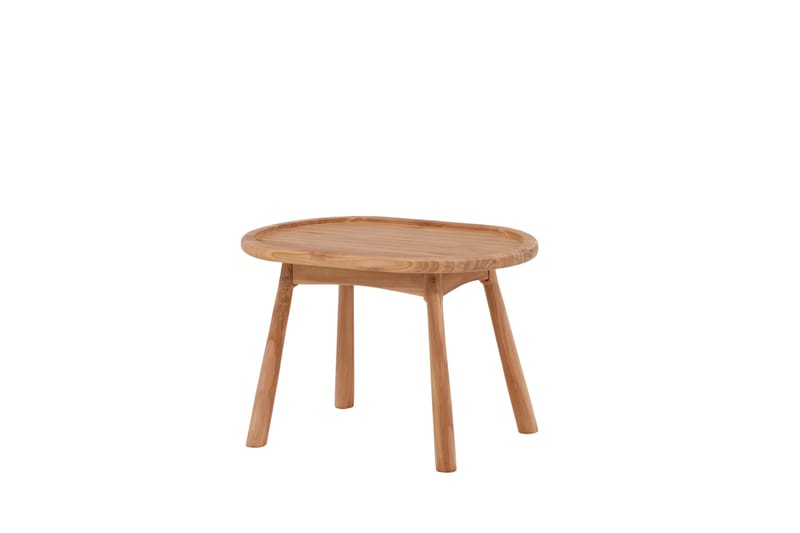 Bohol Sidobord Utomhus 60 cm - Brun - Utemöbler - Trädgårdsbord & Utebord - Sidobord utomhus
