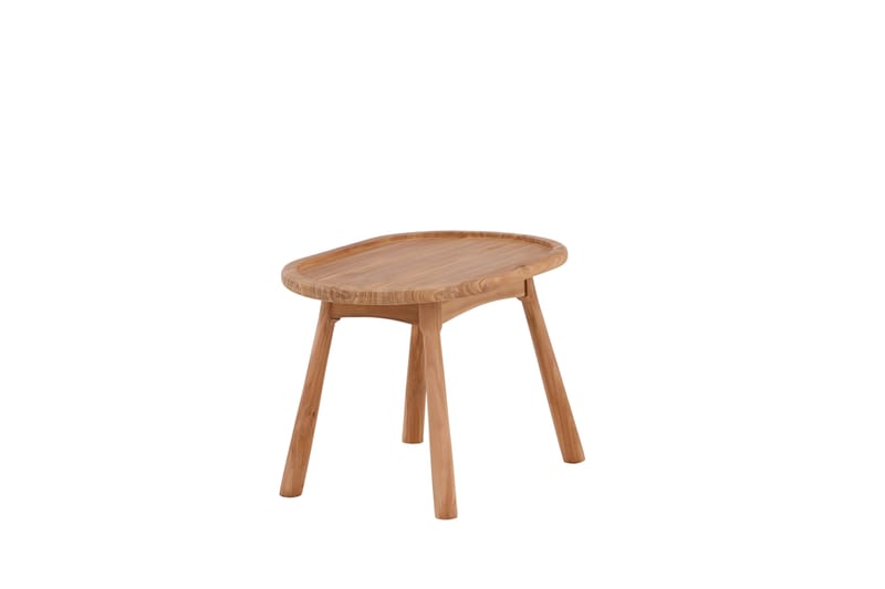 Bohol Sidobord Utomhus 60 cm - Brun - Utemöbler - Trädgårdsbord & Utebord - Sidobord utomhus