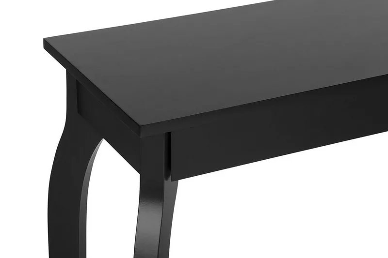 Boldman Avlastningsbord Utomhus och Sidobord Utomhus 100 cm Trä - Svart - Utemöbler - Trädgårdsbord & Utebord - Sidobord utomhus