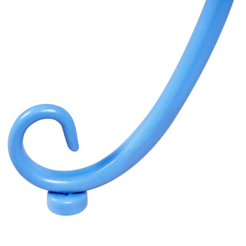 Sidobord utomhus Cavinia 40 cm Järn - Ljusblå - Utemöbler - Trädgårdsbord & Utebord - Sidobord utomhus