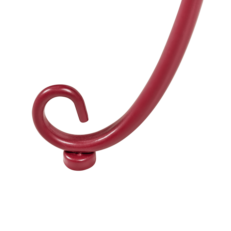 Sidobord utomhus Cavinia 40 cm Järn - Vinröd - Utemöbler - Trädgårdsbord & Utebord - Sidobord utomhus