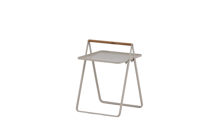 Clarin Sidobord Utomhus 45 cm - Beige - Utemöbler - Trädgårdsbord & Utebord - Sidobord utomhus