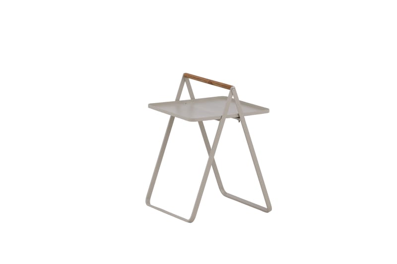 Clarin Sidobord Utomhus 45 cm - Beige - Utemöbler - Trädgårdsbord & Utebord - Sidobord utomhus