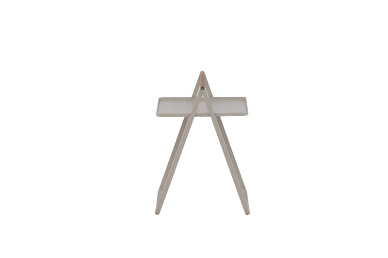 Clarin Sidobord Utomhus 45 cm - Beige - Utemöbler - Trädgårdsbord & Utebord - Sidobord utomhus