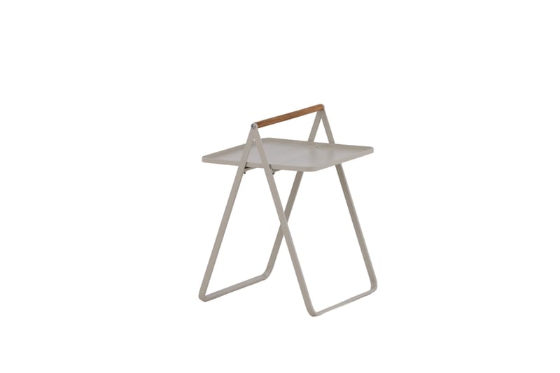 Clarin Sidobord Utomhus 45 cm - Beige - Utemöbler - Trädgårdsbord & Utebord - Sidobord utomhus