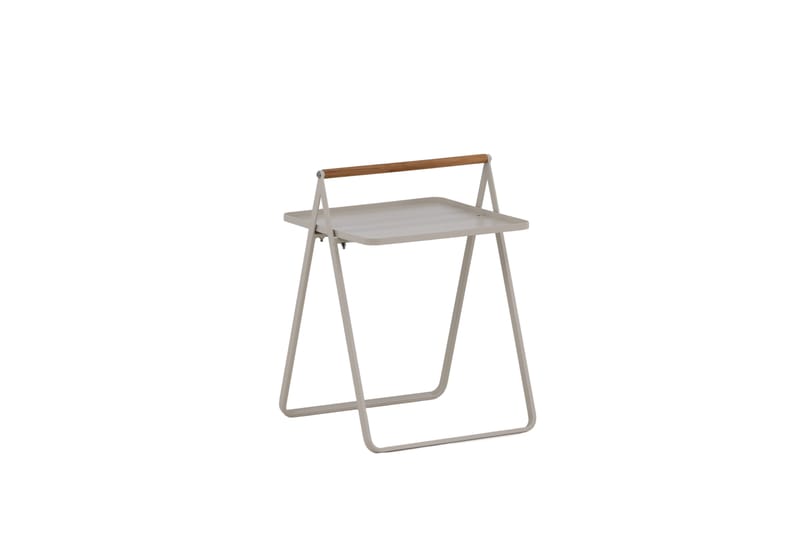 Clarin Sidobord Utomhus 45 cm - Beige - Utemöbler - Trädgårdsbord & Utebord - Sidobord utomhus