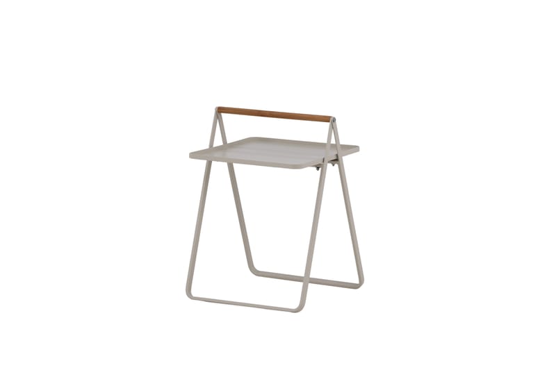 Clarin Sidobord Utomhus 45 cm - Beige - Utemöbler - Trädgårdsbord & Utebord - Sidobord utomhus