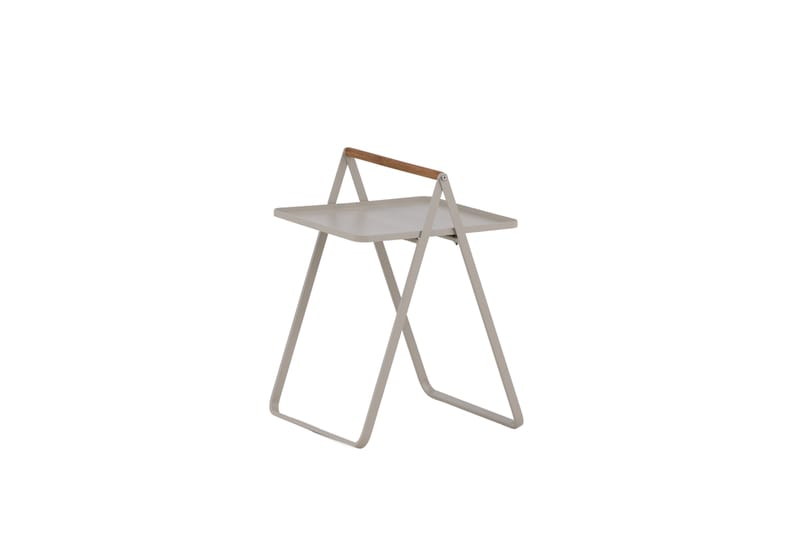 Clarin Sidobord Utomhus 45 cm - Beige - Utemöbler - Trädgårdsbord & Utebord - Sidobord utomhus
