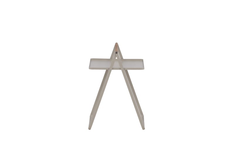 Clarin Sidobord Utomhus 45 cm - Beige - Utemöbler - Trädgårdsbord & Utebord - Sidobord utomhus
