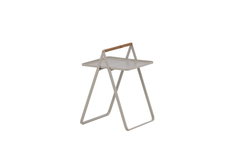 Clarin Sidobord Utomhus 45 cm - Beige - Utemöbler - Trädgårdsbord & Utebord - Sidobord utomhus