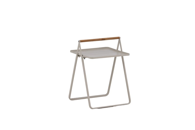 Clarin Sidobord Utomhus 45 cm - Beige - Utemöbler - Trädgårdsbord & Utebord - Sidobord utomhus