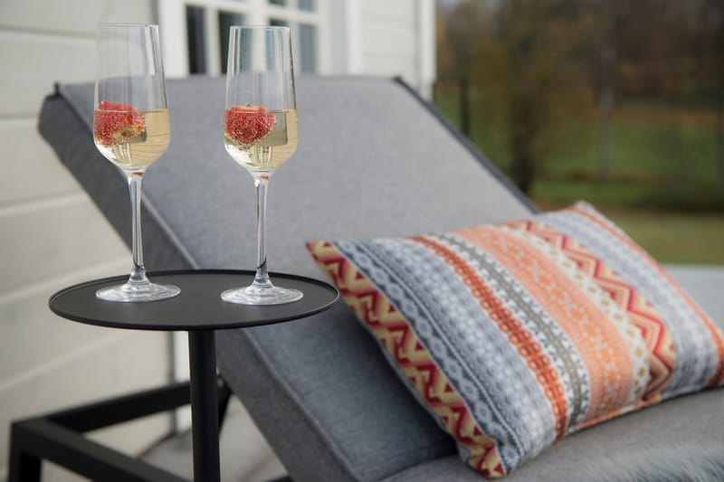 Hillerstorp Jet Set MiniUtebord - Svart - Utemöbler - Trädgårdsbord & Utebord - Sidobord utomhus