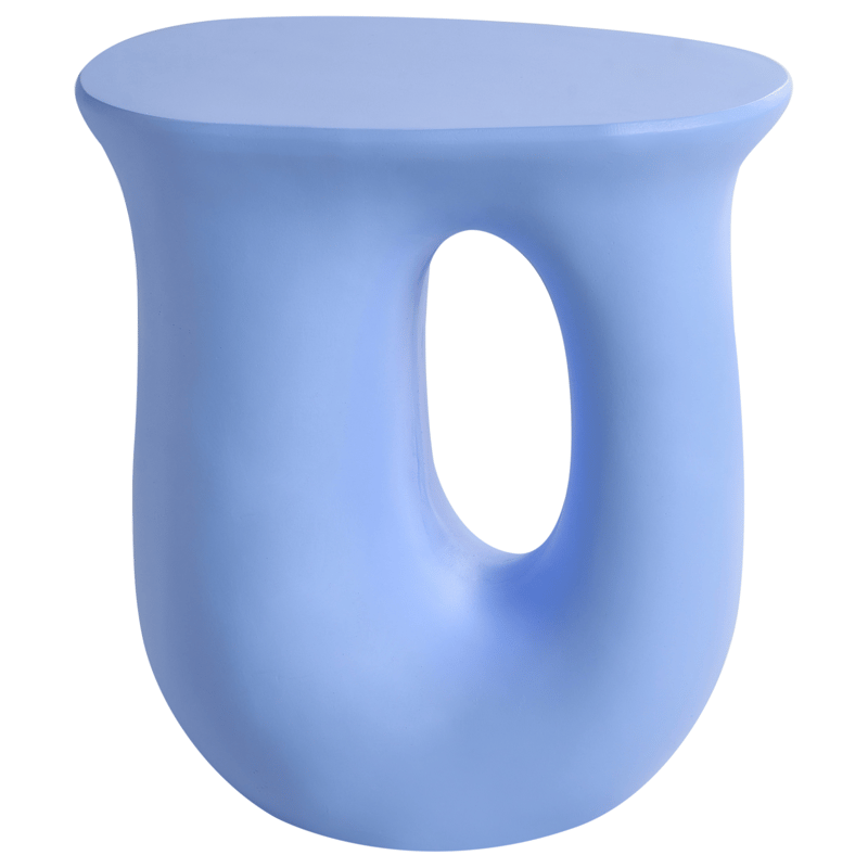 Sidobord utomhus Idro 42 cm - Blå - Utemöbler - Trädgårdsbord & Utebord - Sidobord utomhus