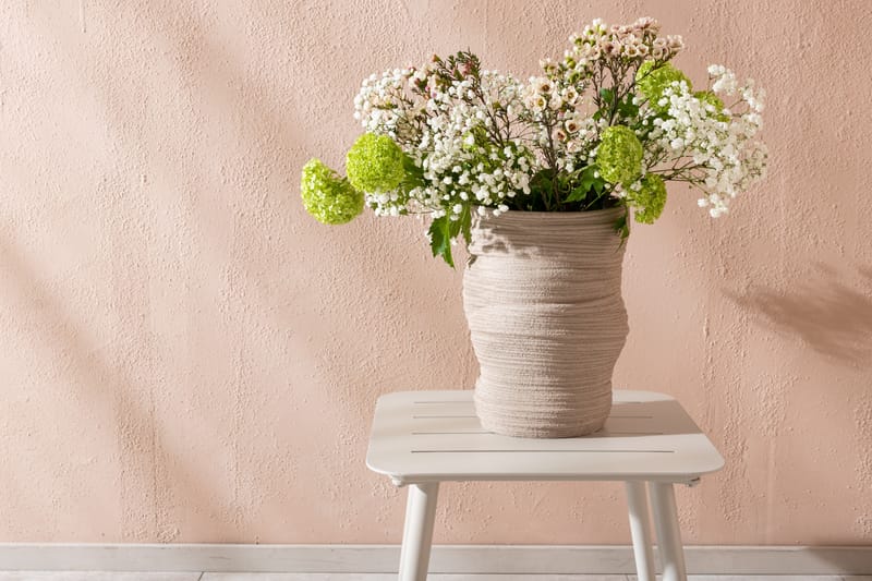 Lina Sidobord Utomhus 40 cm - Beige - Utemöbler - Trädgårdsbord & Utebord - Sidobord utomhus