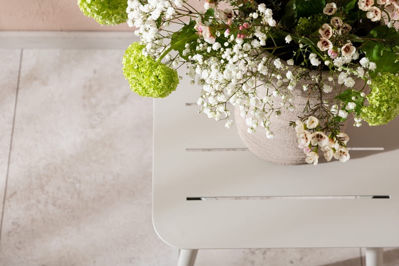 Lina Sidobord Utomhus 40 cm - Beige - Utemöbler - Trädgårdsbord & Utebord - Sidobord utomhus