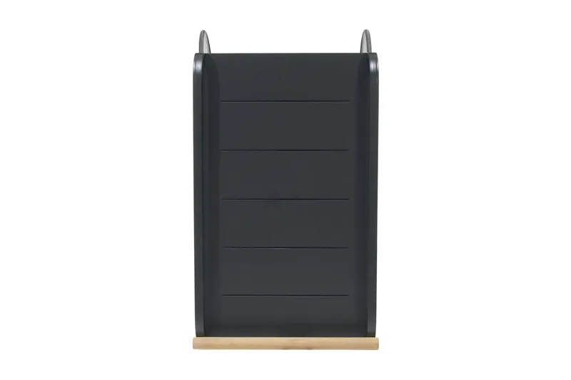 Portals RullUtebord och Serveringsvagn Utomhus 92 cm - Svart - Utemöbler - Trädgårdsbord & Utebord - Sidobord utomhus