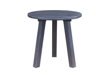 Rolston Sidobord och BlomUtebord Utomhus 50 cm Trä - Blå - Utemöbler - Trädgårdsbord & Utebord - Sidobord utomhus
